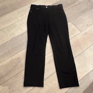 CHICO'S SO SLIMMING SMALL (0) SHORT BLACK JEGGINGS WOMENS